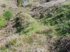 
Leat from Pwlldu Balance Pond to Garnddyrys, May 2012